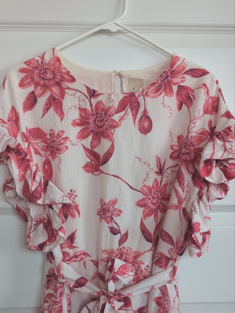 H&M Floral Ruffle Mini Dress - Picture 5 of 14